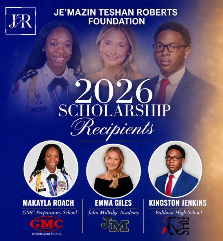 2026 SCHOLARSHIP Recipients – Je’Mazin Teshan Roberts Foundation